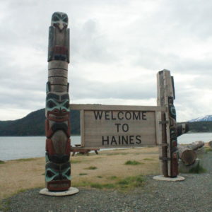 Haines, Sign, Welcome