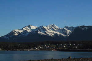 Haines, Mountains, town