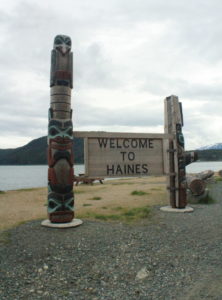 haines, welcome, sign