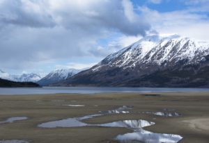 kluane, mountains, slims river