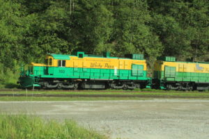 skagway, white pass train